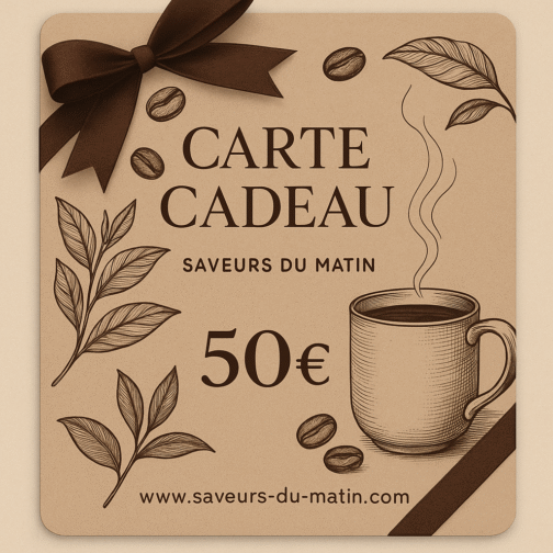 Carte cadeau Saveurs du matin