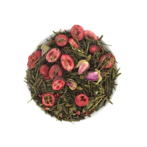 Thé vert Cranberry et Framboise