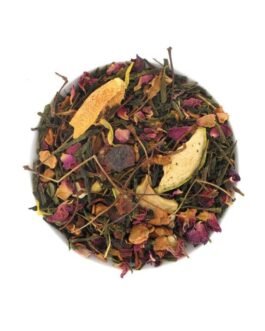 Infusion Ventre Plat – Thé vert et fruits pour retrouver la ligne