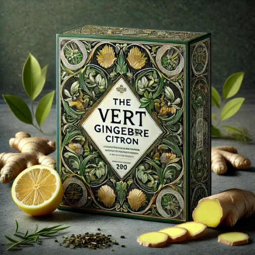 Thé vert gingembre citron Bio